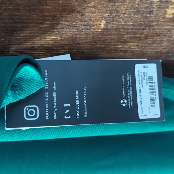 MSX By Michael Strahan Men's Green Short Sleeve Tee - Picture 2 of 5